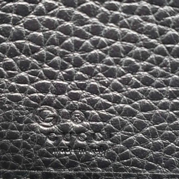 Authentic Gucci GG Black Zippy Wallet New - Picture 15 of 16